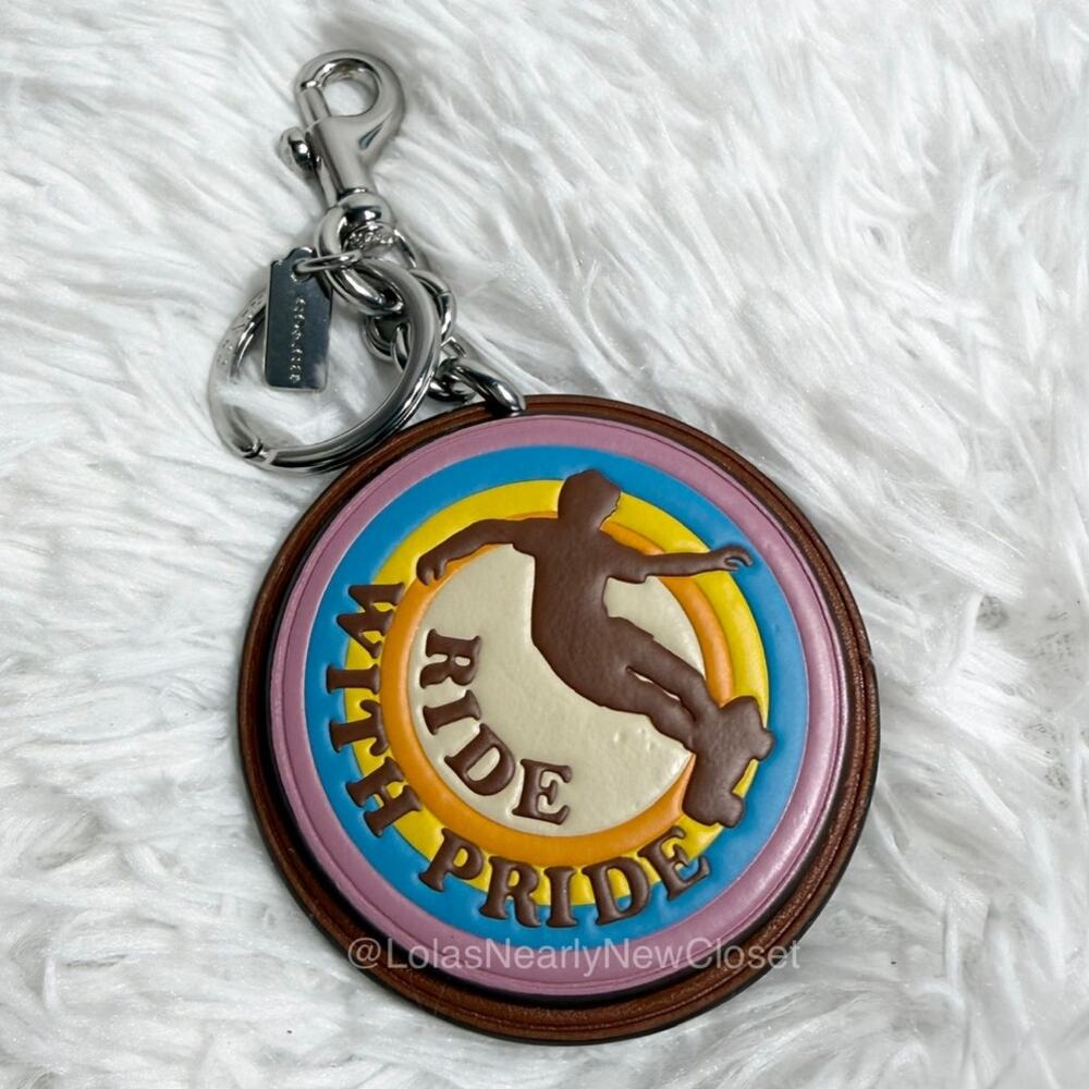 Coach Ride With Pride Bag Charm